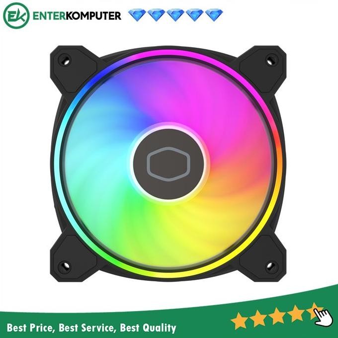 Cooler Master MasterFan MF120 Halo2 - 12cm Fan ARGB - Black