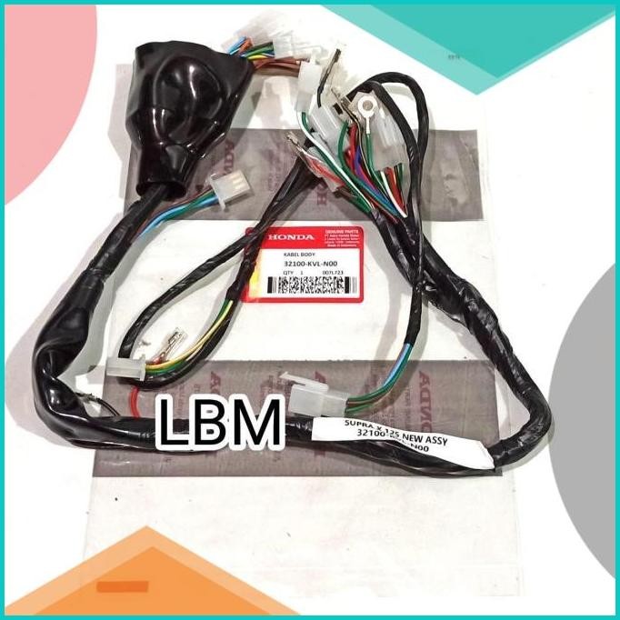 KABEL BODY HONDA SUPRA X 125 BATMAN KARBU 2007-2013 KODE 32100-KVL-N00