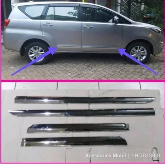 side body moulding innova reborn list body venturer