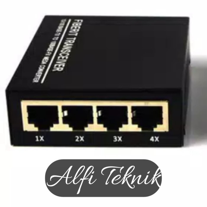Converter 4 Port LAN HTB 3100 FIBER OPTIK