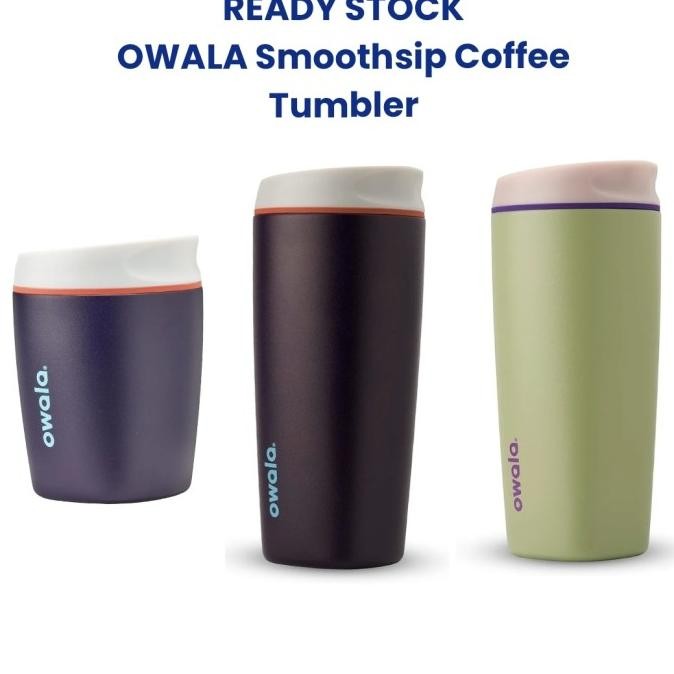Sale Owala Smoothsip Insulated Stainless Steel Coffee Tumbler 10 Oz