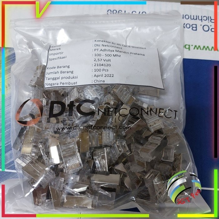 DTC Connector rj45 FTP cat 6 / Connector FTP Cat6