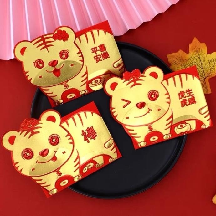 

pui Angpao PREMIUM Macan Tiger 3D Imlek 2022 Murah Grosir Sincia 2837