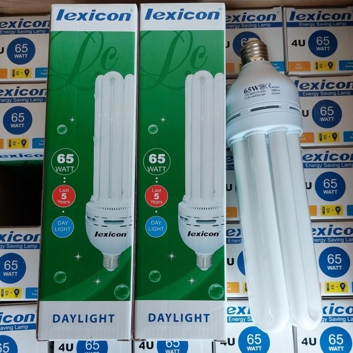 Lampu PLC 4U Jumbo 65 Watt Lexicon Import Premium