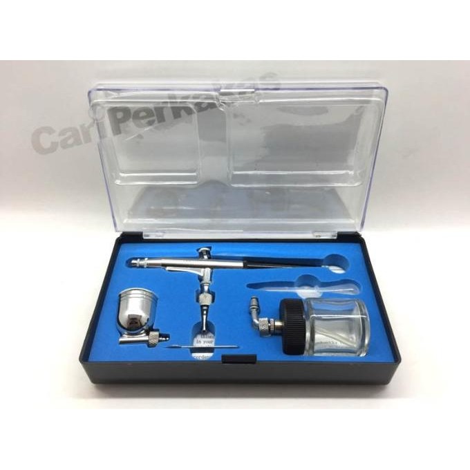 

Promo Air Brush Kit / Pen Brush / Spray Gun Lukis MLR ABS13B 22cc COD