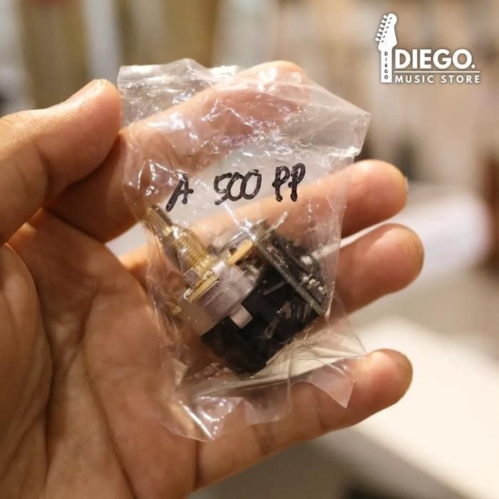 CTS PUSH PULL DPDT POT REG SPLIT SHAFT 500K AUDIO TAPER A500 PP Import Premium