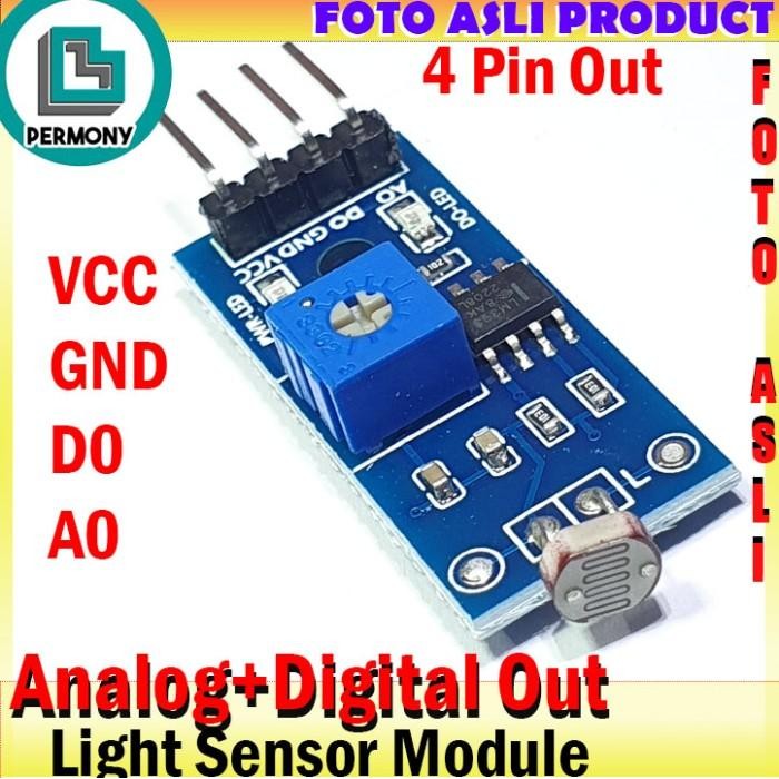 Sensor Cahaya LDR Modul LDR Module Import Premium