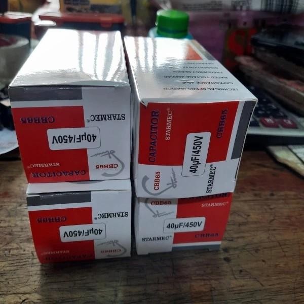 Kapasitor 40 Mikro 40uF CBB65 Capasitor 40 mikro CBB65 Import Premium