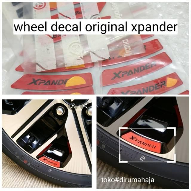 Emblem Embose Velg Xpander