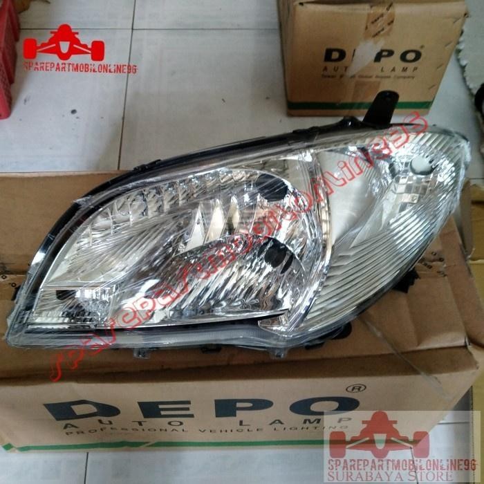 Head Lamp Lampu Depan Toyota Vios Gen 1 Facelift 2005 2006 2007 Depo