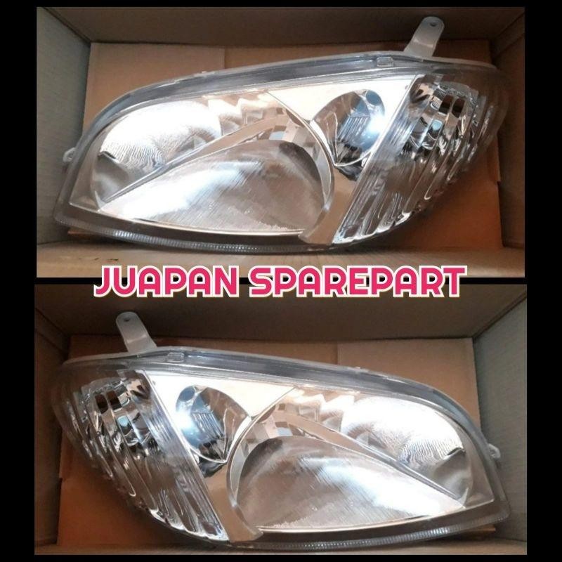 Headlamp Lampu Depan Toyota Vios Gen 1 2003 2004 2005 2006 Original