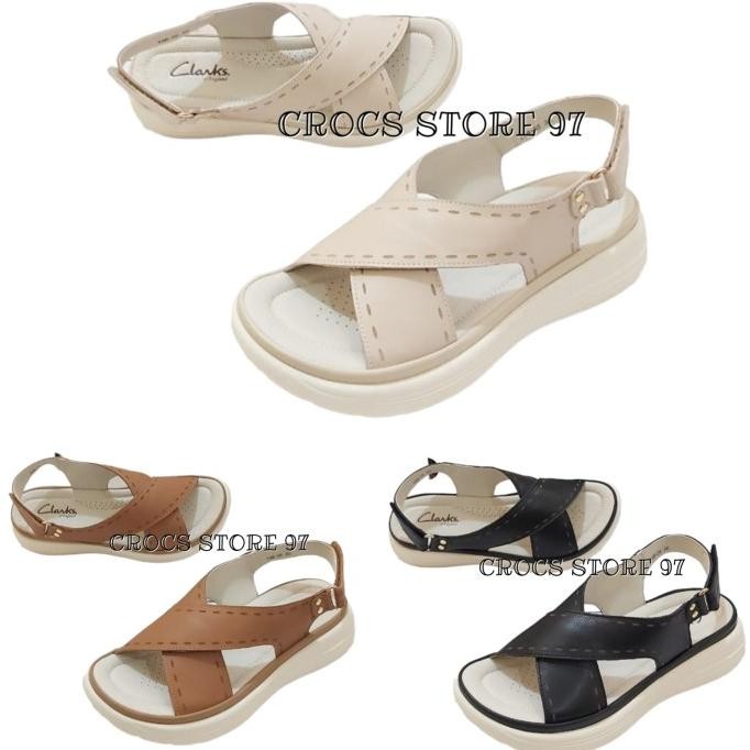 Jual Clarks / Sandal Wanita / Sepatu Sandal Wanita Clarks Type 188-35