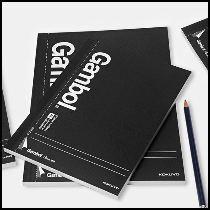 

Kokuyo Gambol Binding Notebook (Black) B5/80 Pages Wcn-Gnb1856