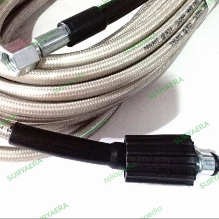 Terbaru Selang Steam Cleaner Jet Cleaner 10 Meter Selang Mesin Jet Cleaner