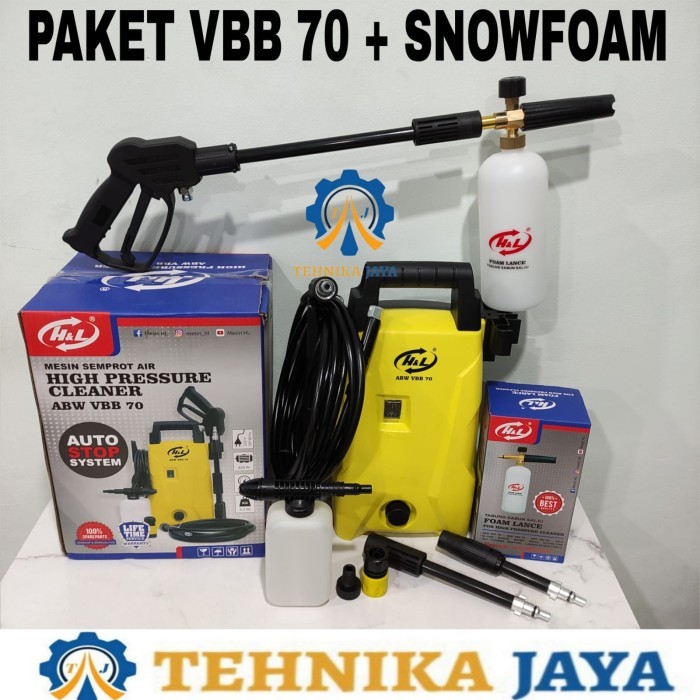 Cuci Gudang Steam Jet Cleaner H&L Abw Vbb 70 Mesin Semprot Air Cuci Mobil Motor Ac