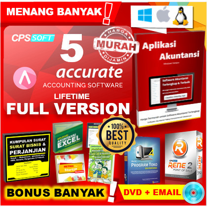 Software Akuntansi Lengkap & Surat Perjanjian Program Aplikasi Excel