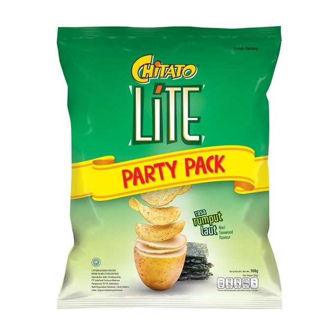 

NEW PRODUK CHITATO LITE RUMPUT LAUT 168 GR - 2 PCS !!!!!