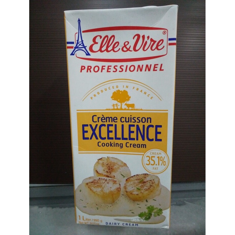 

STOK TERBATAS Elle & Vire cooking Cream 1 liter Kode 708