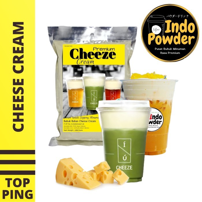 

SALE Bubuk Topping Cheese Cream / Topping Cheese Tea Cream 1 Kg Kode 672