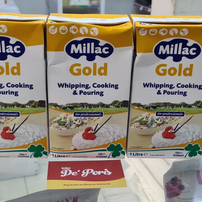 

EKSLUSIF milac gold whipping cream Kode 172