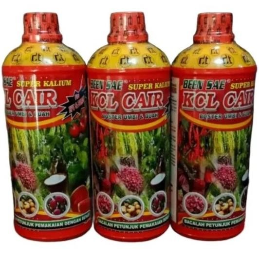 Super Pupuk Nutrisari Alami Kcl Cair 1Lt Kalium Murni Nutrisi Alami Tanaman Produk Original Pabrik