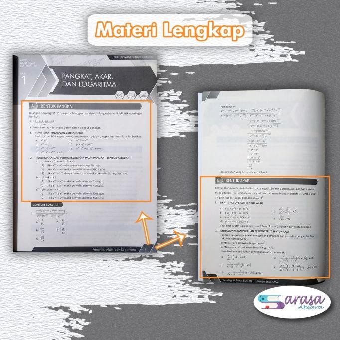 

PAKET BUKU PELAJARAN SMA BUKU HOTS SMA STRATEGI & BANK SOAL HOTS KELAS