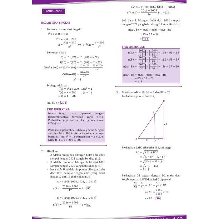 

Buku OSN-K SMA Terlengkap, tersaji per tahun dari 2002-NOW