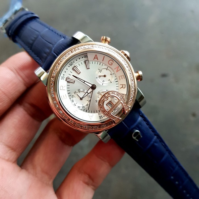 Jam Tangan Wanita Aigner Bari Donna A37200 Hitam/Coklat/Biru/Merah Langsung Kirim