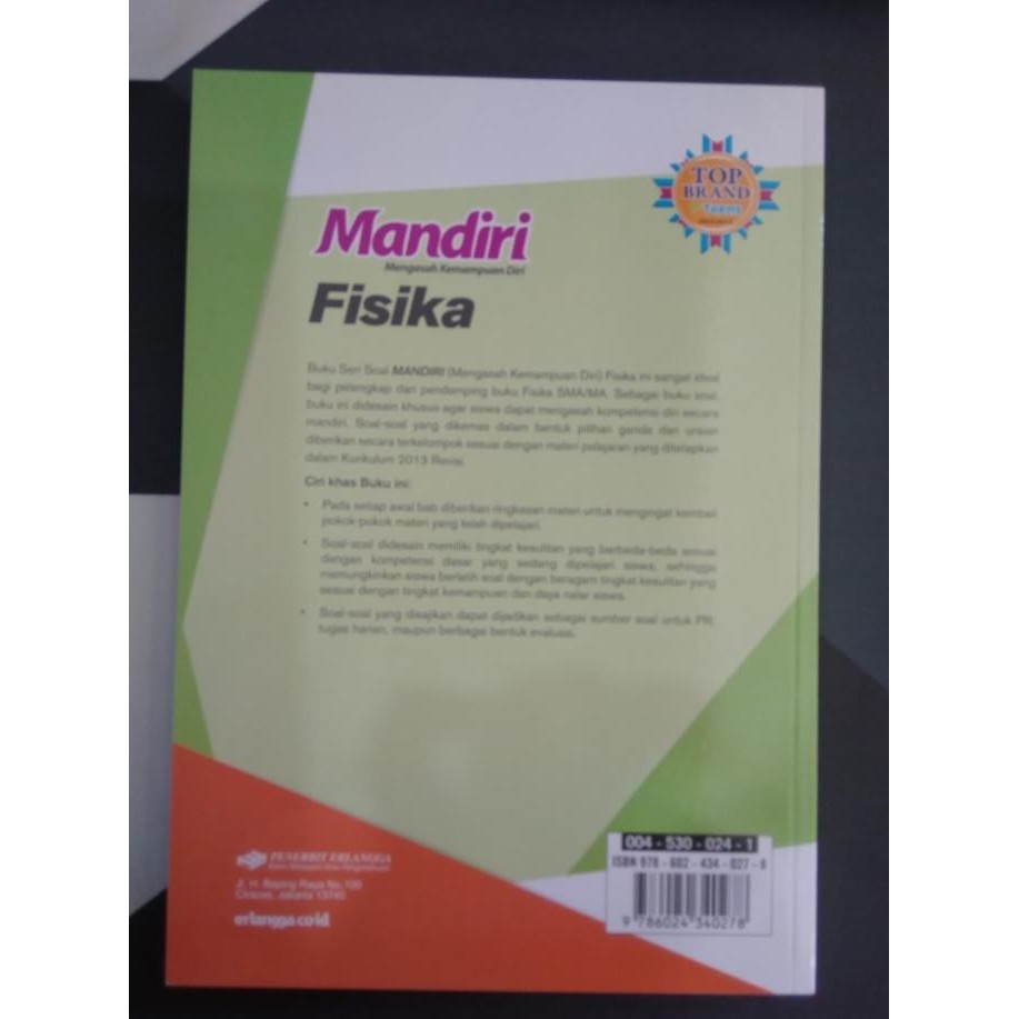 

MANDIRI FISIKA 2 UNTUK SMA-MA KELAS XI K13N ERLANGGA