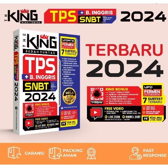 

The King Bedah Tuntas Soal Dan Materi TPS 2024 (Utbk Sbmptn Skolastik)