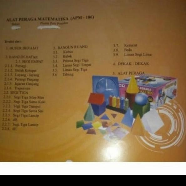 

ALAT PERAGA MATEMATIKA SD MURAH / KIT MATEMATIKA SD MURAH