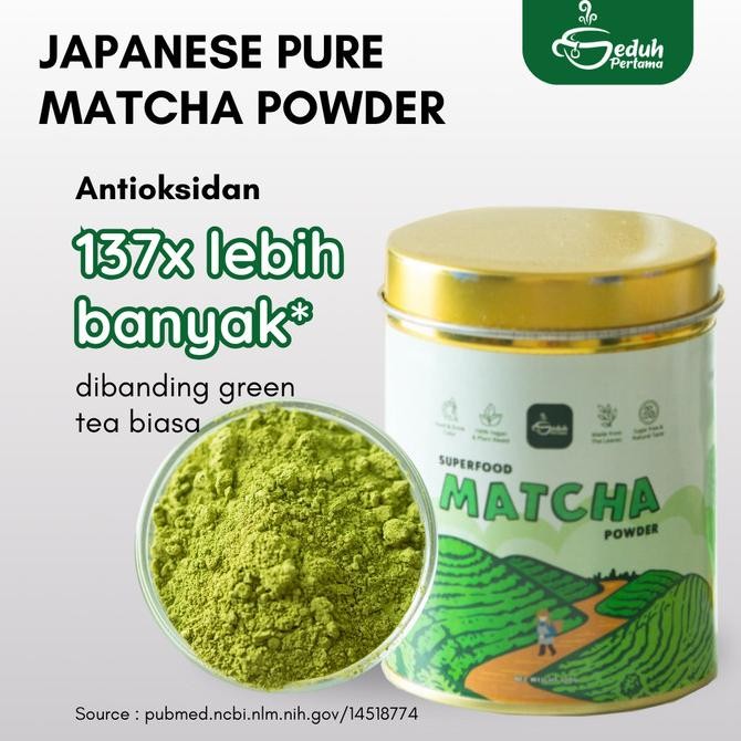 BARU BIGPACK GROSIR - JAPAN ORIGINAL 100% PURE MATCHA GREEN TEA POWDER
