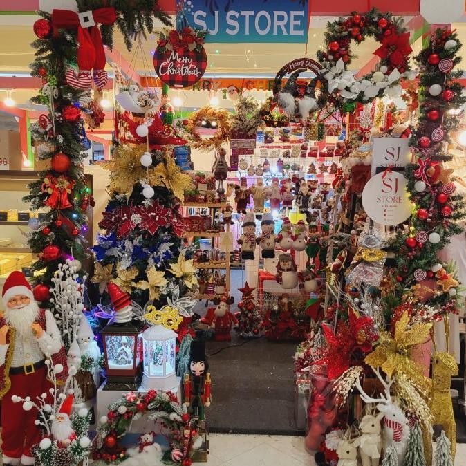 

Sale! Dekorasi Aksesoris Natal SJ Store Hiasan Christmas Pohon Meja 004