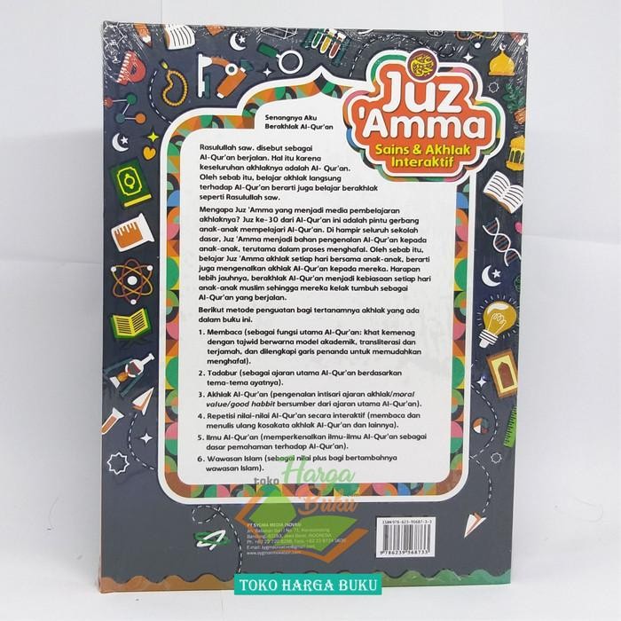 Juz Amma Sains Dan Akhlak Interaktif Buku Anak Full Color Juzz 'Amma S