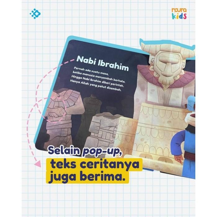 Buku Pop-Up Islami Ulul Azmi | Buku Cerita Anak