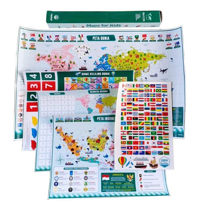 

Maps For Kids Kinsky - Belajar Peta Dunia dan Indonesia Untuk Anak