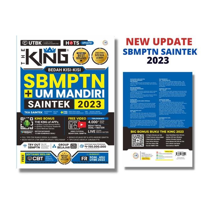 

BUKU THE KING SBMPTN 2022 / SKS IPS / SKS IPA / SBMPTN SOSHUM SAINTEK