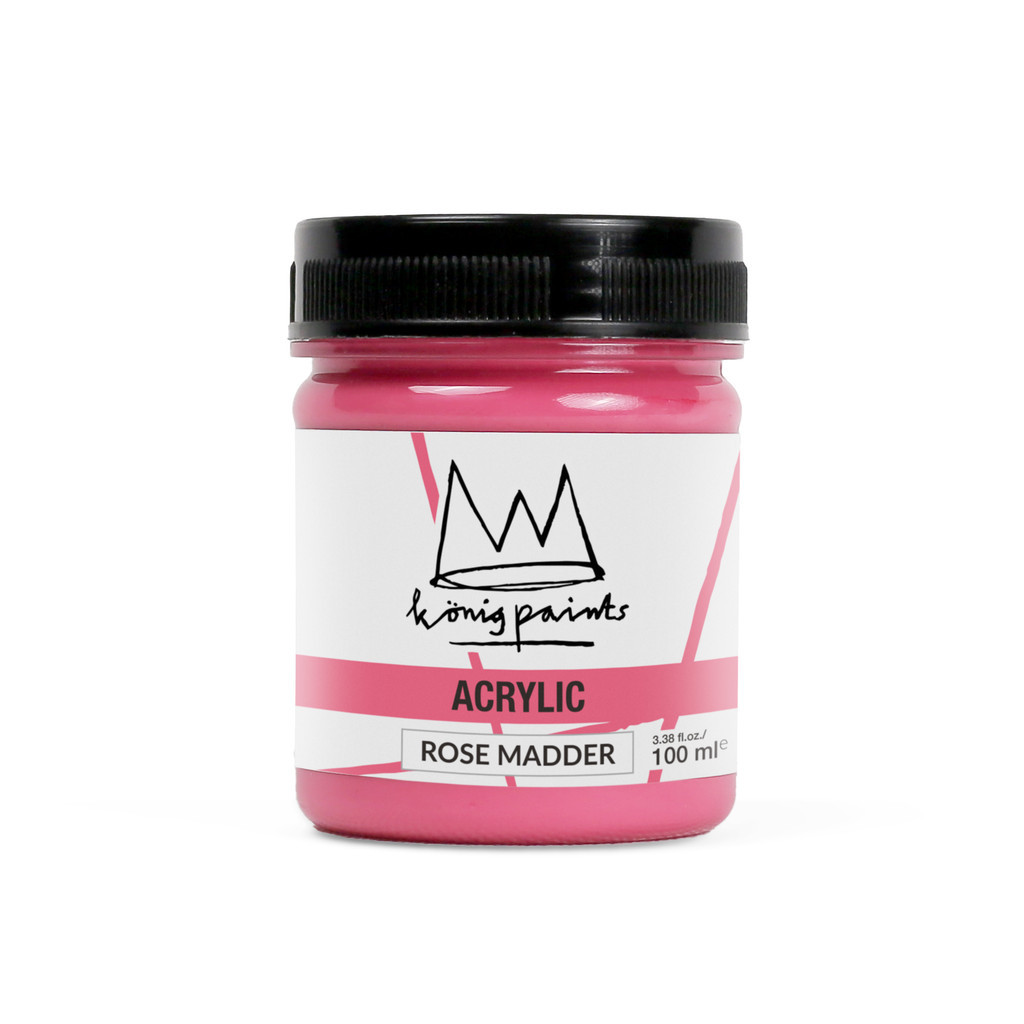 

KONIG PAINTS - 100mL ROSE MADDER