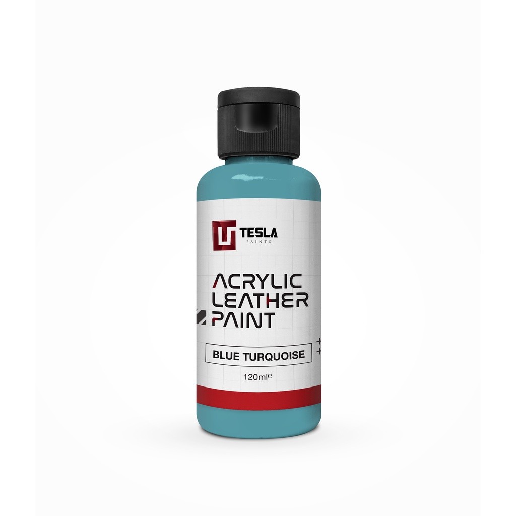 

ACRYLIC LEATHER PAINT - 120ML - BLUE TURQUOISE