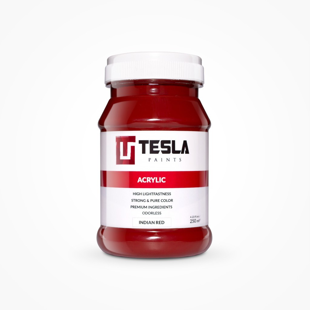 

TESLA PAINTS - 250ML - INDIAN RED