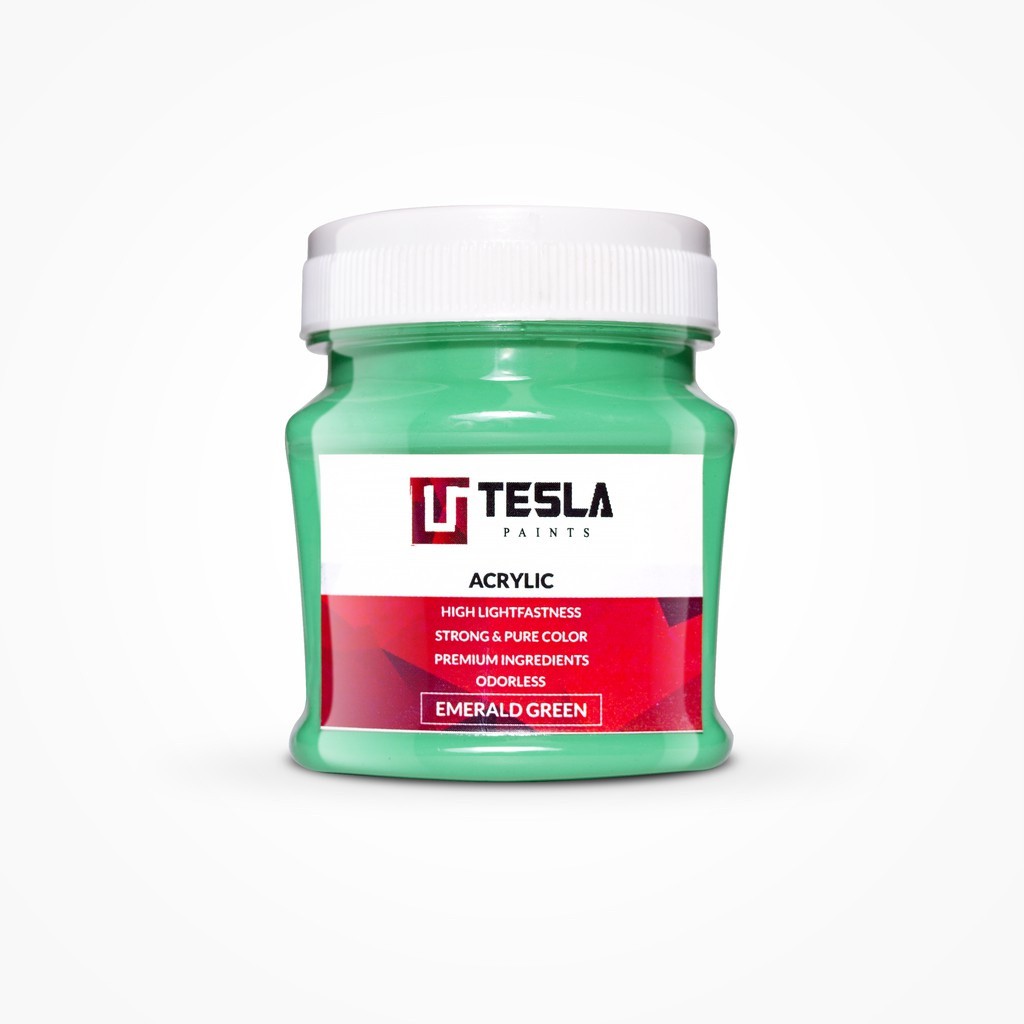 

TESLA PAINTS - 125ML - EMERALD GREEN