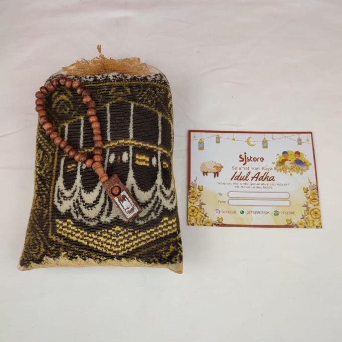 

Sale! Box Paket Set Oleh Eid Idul Adha Souvenir Sajadah Hampers 008