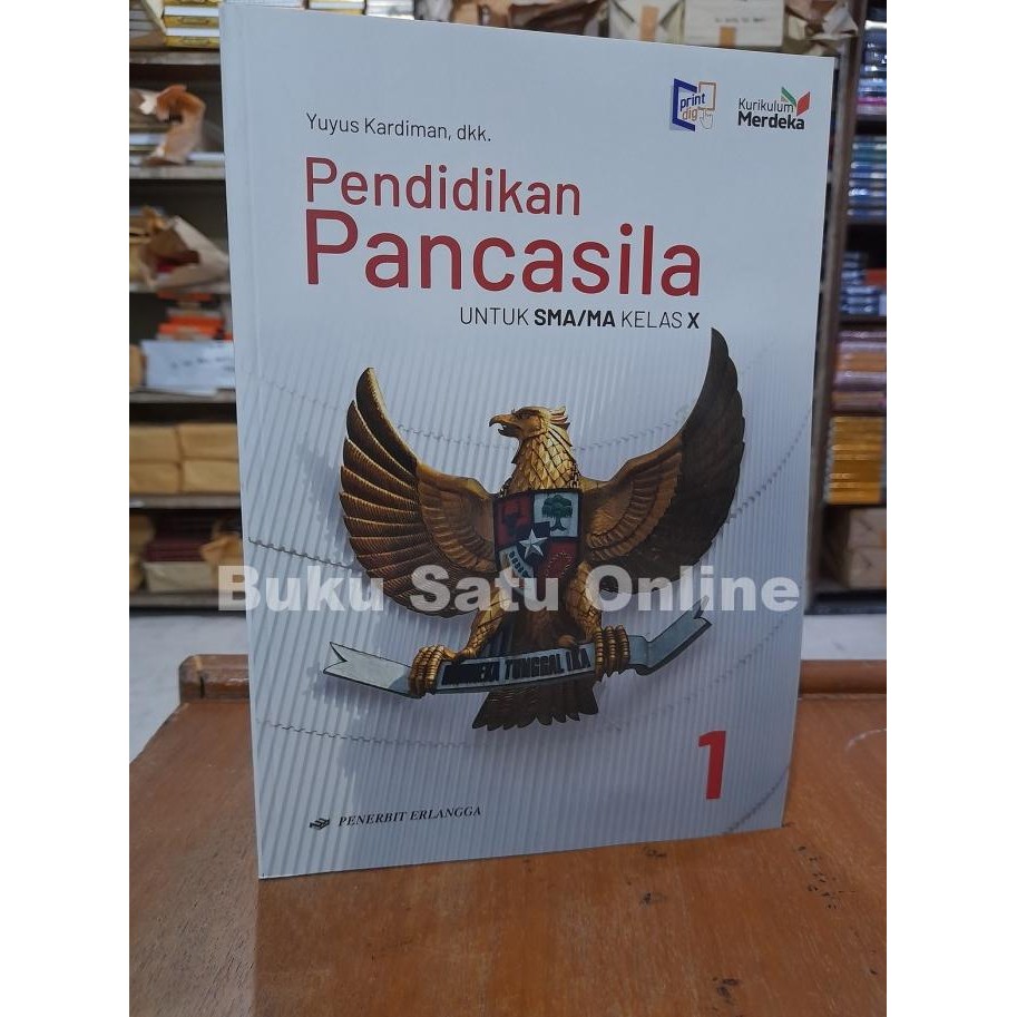 

Pendidikan Pancasila Kelas 1 SMA Kurikulum Merdeka Erlangga