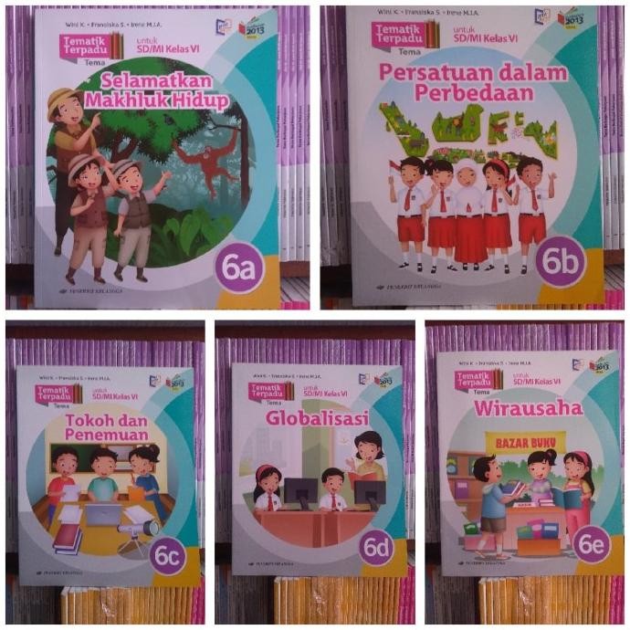 

PAKET TEMATIK KELAS 6 SD K13N semester 1 ERLANGGA