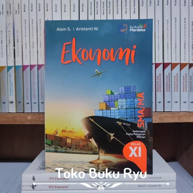 

Buku Ekonomi Kelas 2 XI 11 SMA Kurikulum Merdeka Alam S. Erlangga