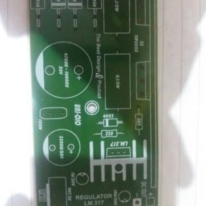 pcb ps 10a ic lm317