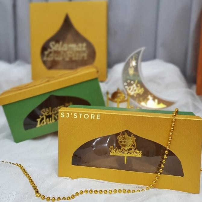 

Sale! Box hampers lebaran idul fitri tempat kue kering kubah