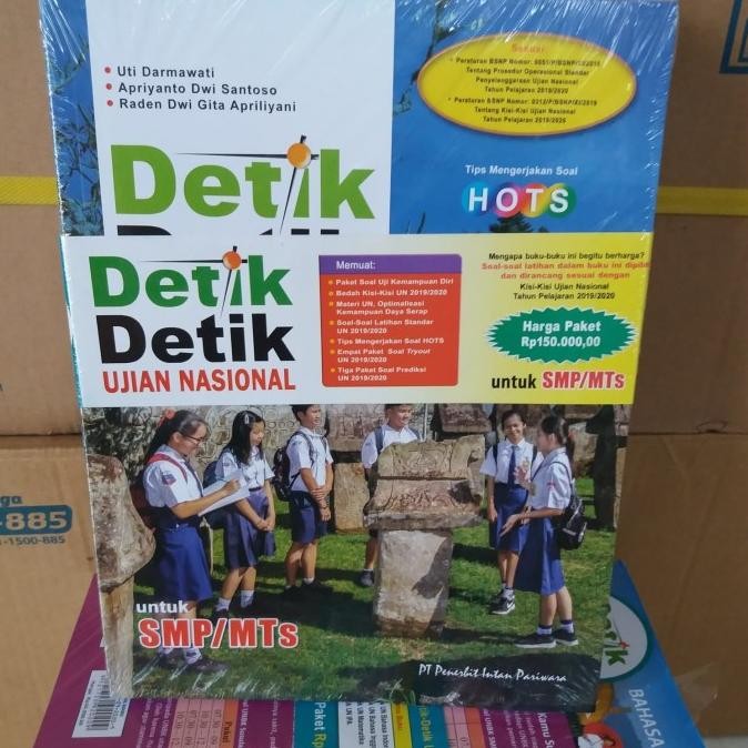 

Detik UN smp/mts 2020 hots 1paket 4mapel intan pariwara