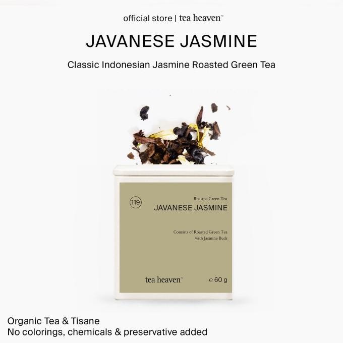 

JASMINE ROASTED GREEN TEA | TEA HEAVEN | TEH HIJAU MELATI ORGANIK SIAP KIRIM