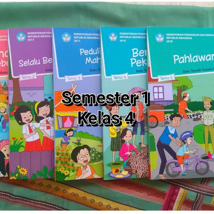 

Buku Paket Tematik SD semester 1 kelas 4